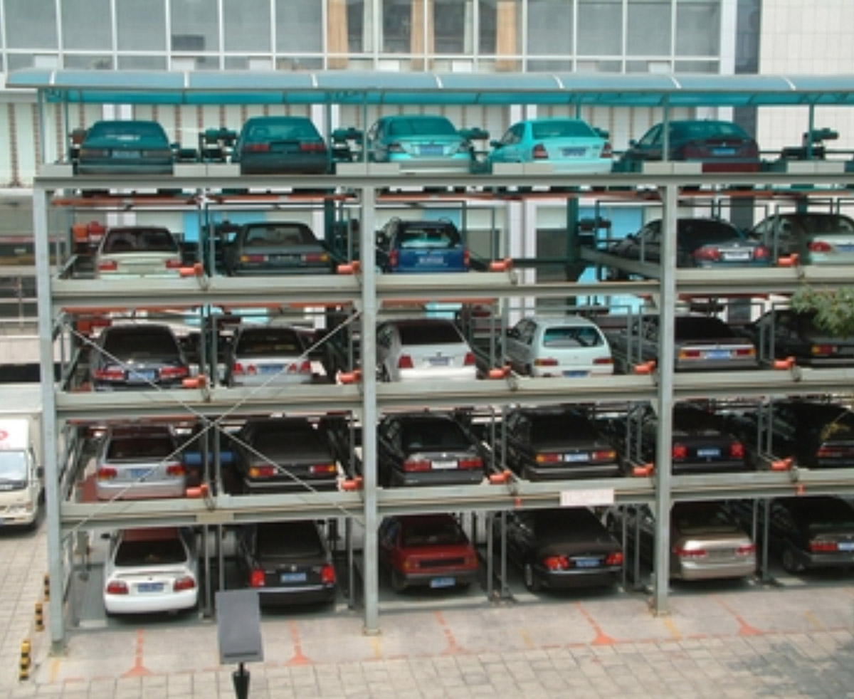 北川機(jī)械車(chē)位PSH5五層升降橫移立體停車(chē)設(shè)備