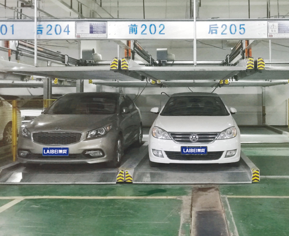 機(jī)械車(chē)位PSH2重列二層升降橫移機(jī)械式立體停車(chē)設(shè)備